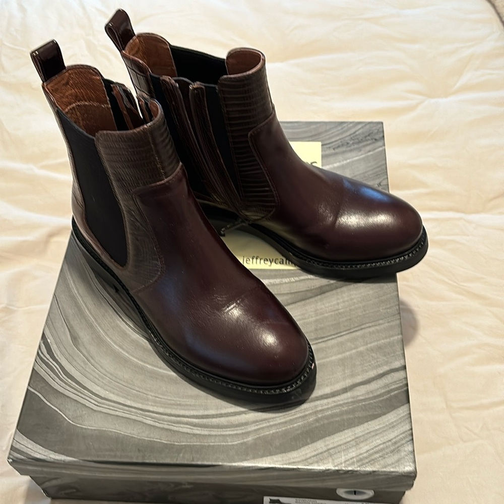 Jeffrey Campbell Edmond Chelsea Boots Size 6